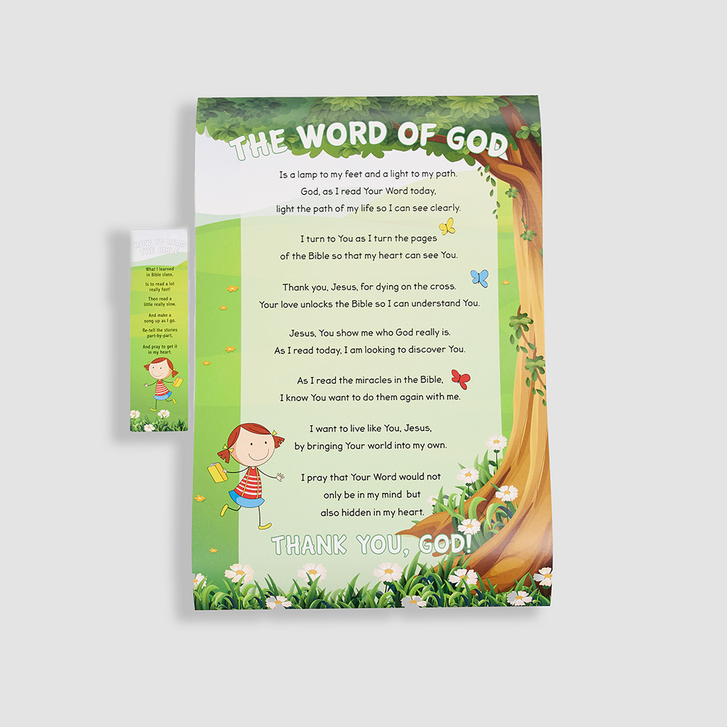 (10) Pack How to Read the Bible Poster
