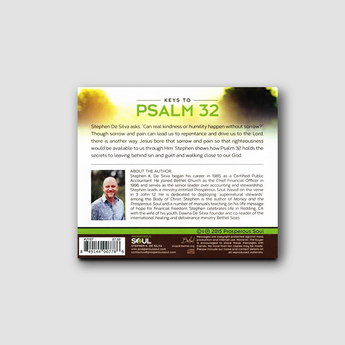 Keys to Psalm 32
