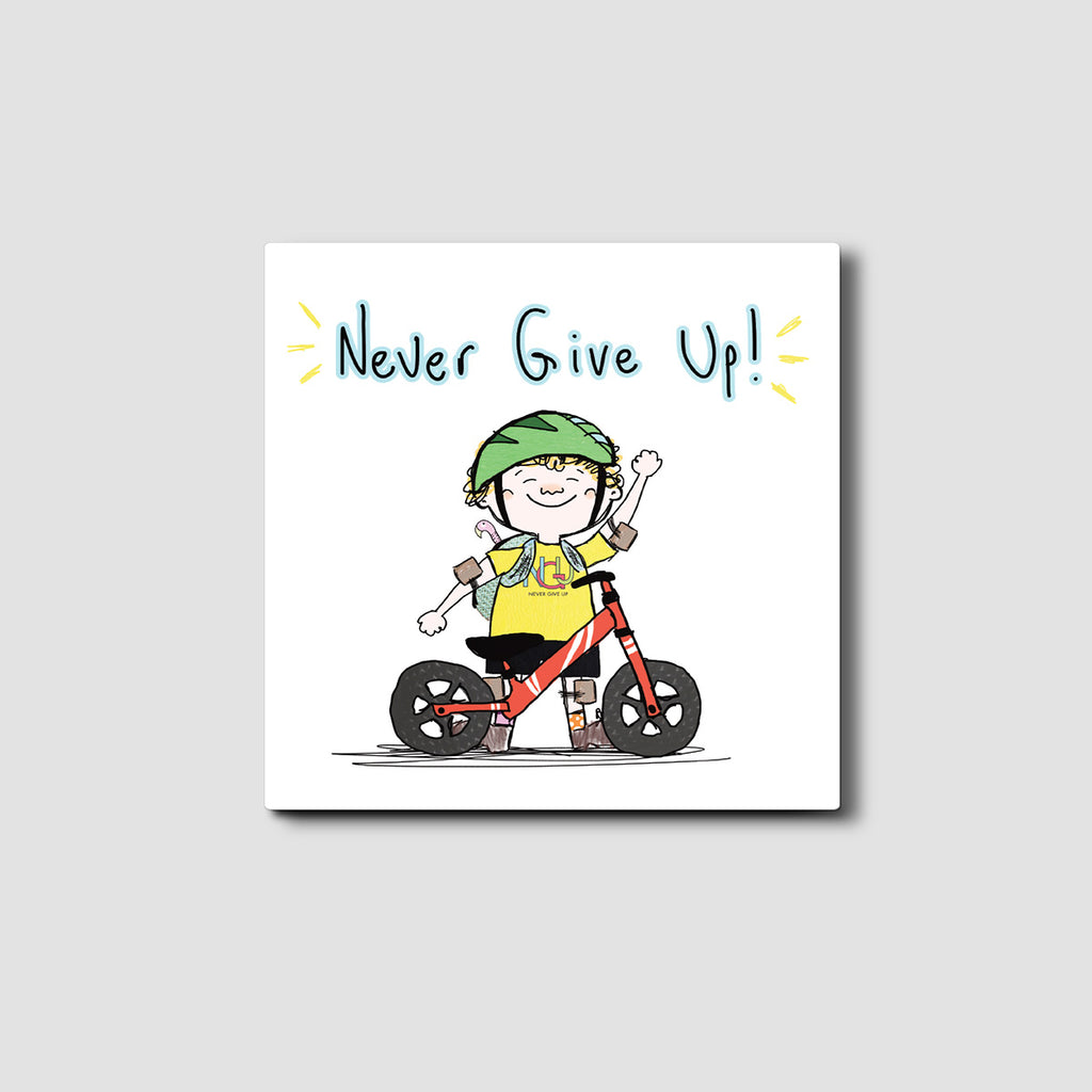 Never Give Up Silly Eric Card