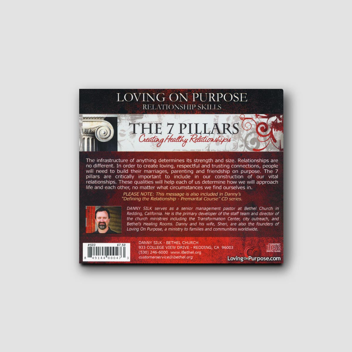 The 7 Pillars: Creating Healthy Relationships - Audio