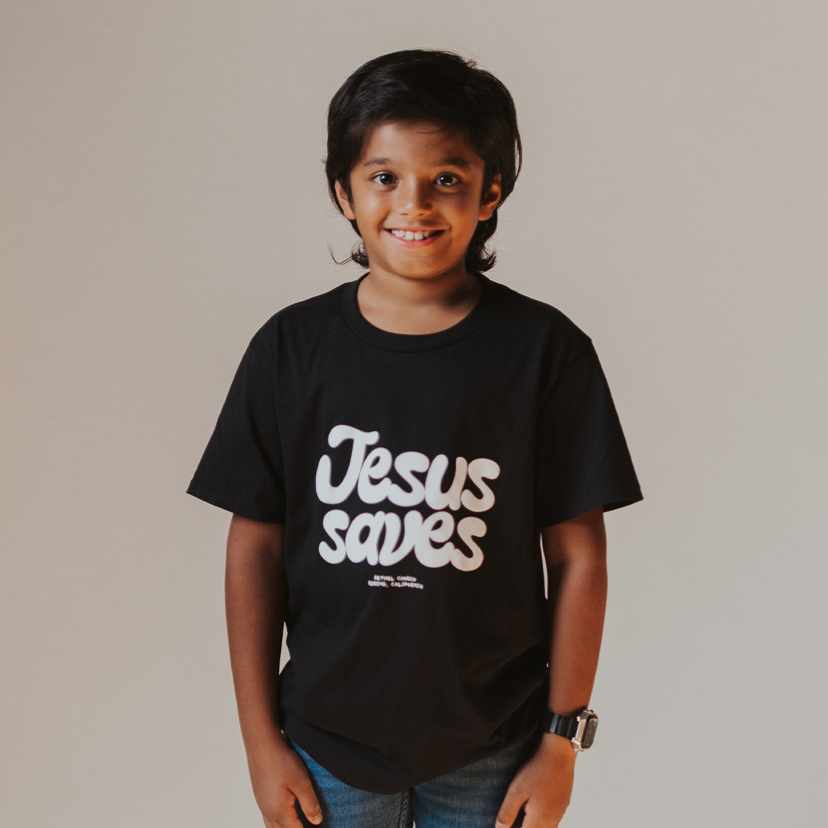 Jesus Saves Kids Tee