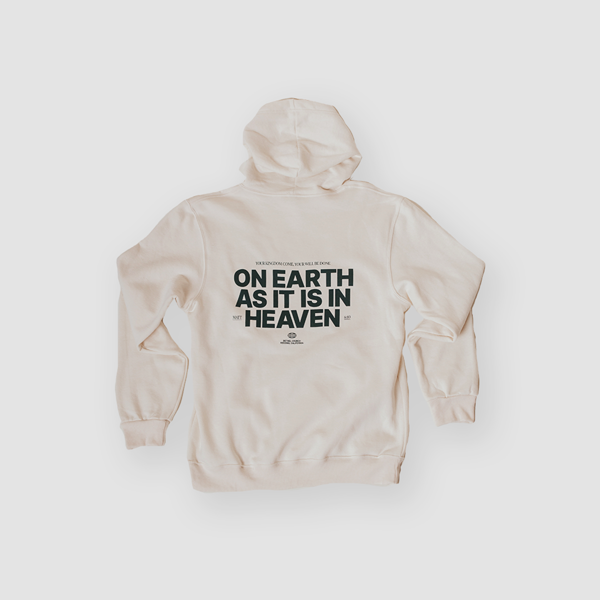 On Earth Cream Hoodie