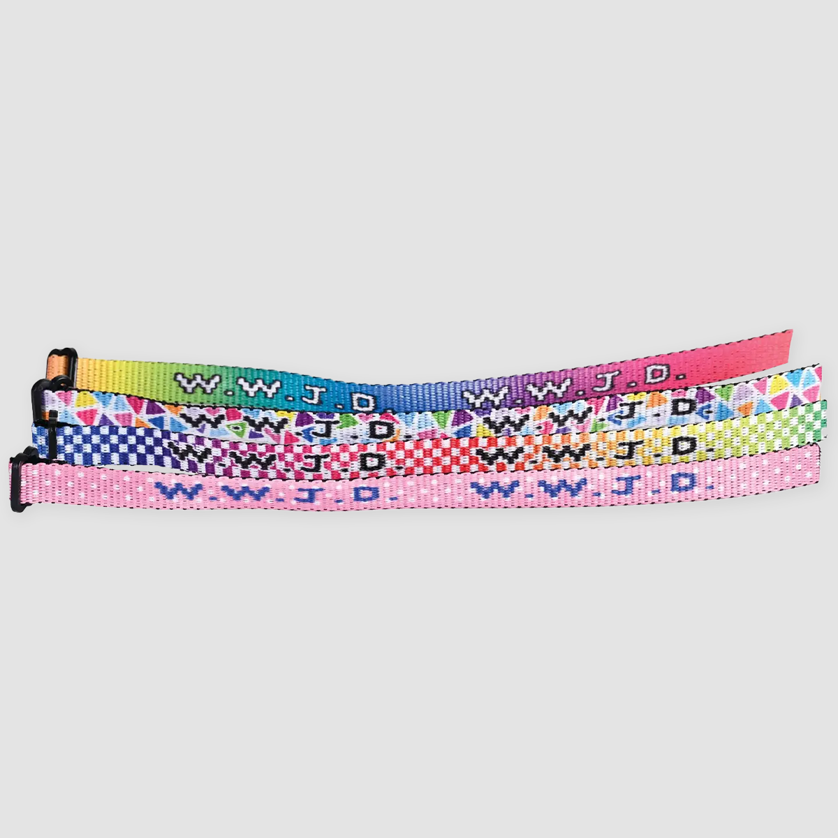 Woven Bracelet Assortment - WWJD