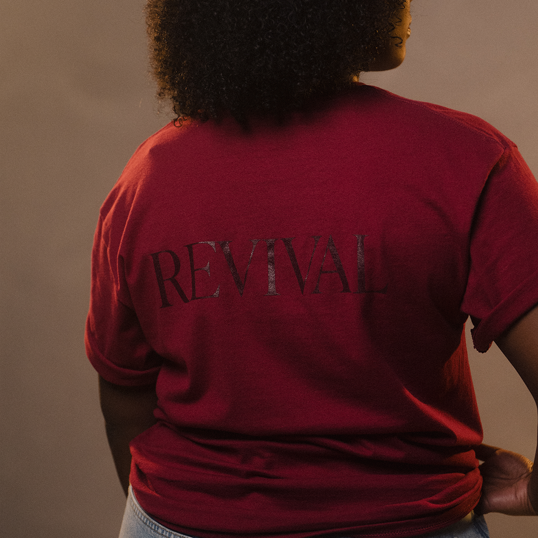 Revival Burgundy Tee