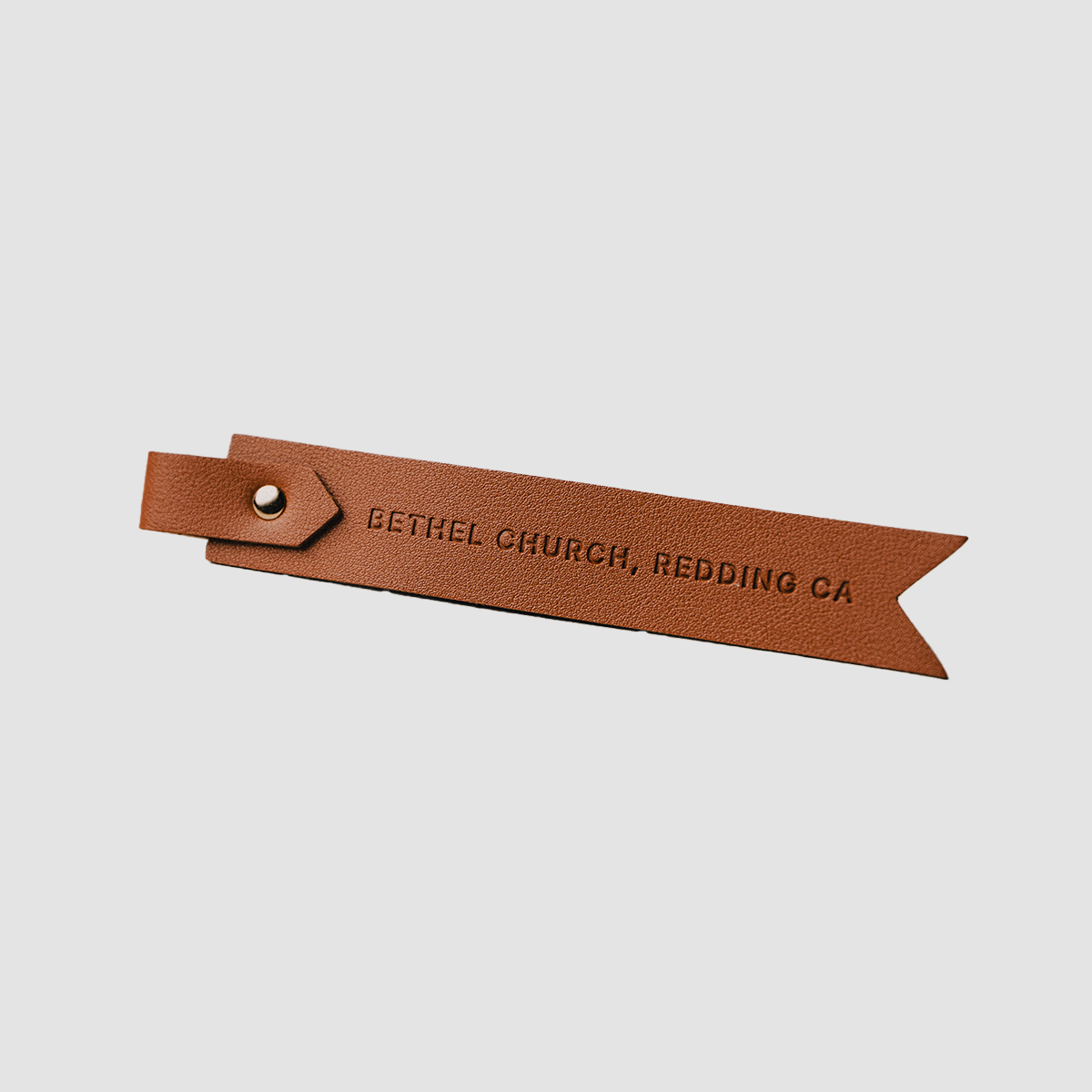 Holiday 25 Brown Leather Bookmark