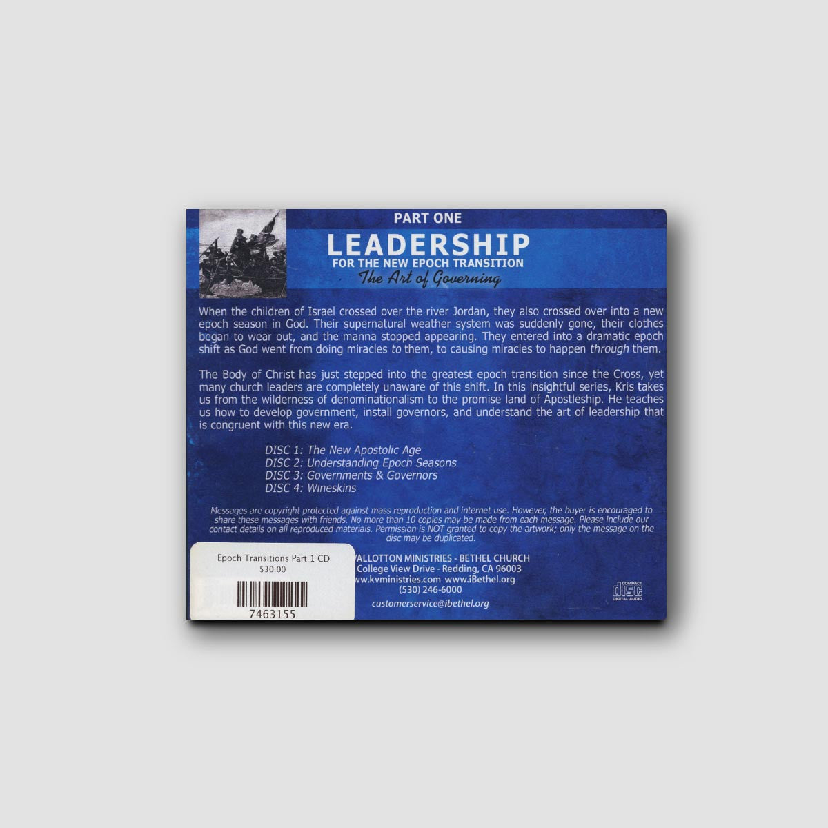 Leadership for the New Epoch Transition Part 1 CD