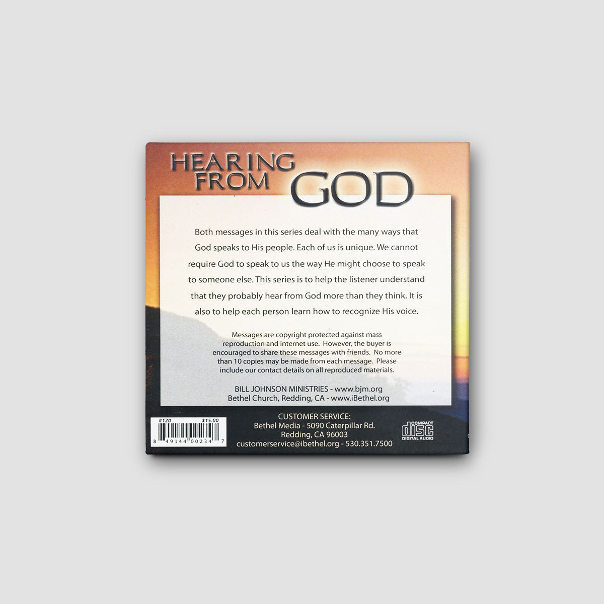 Hearing from God CD