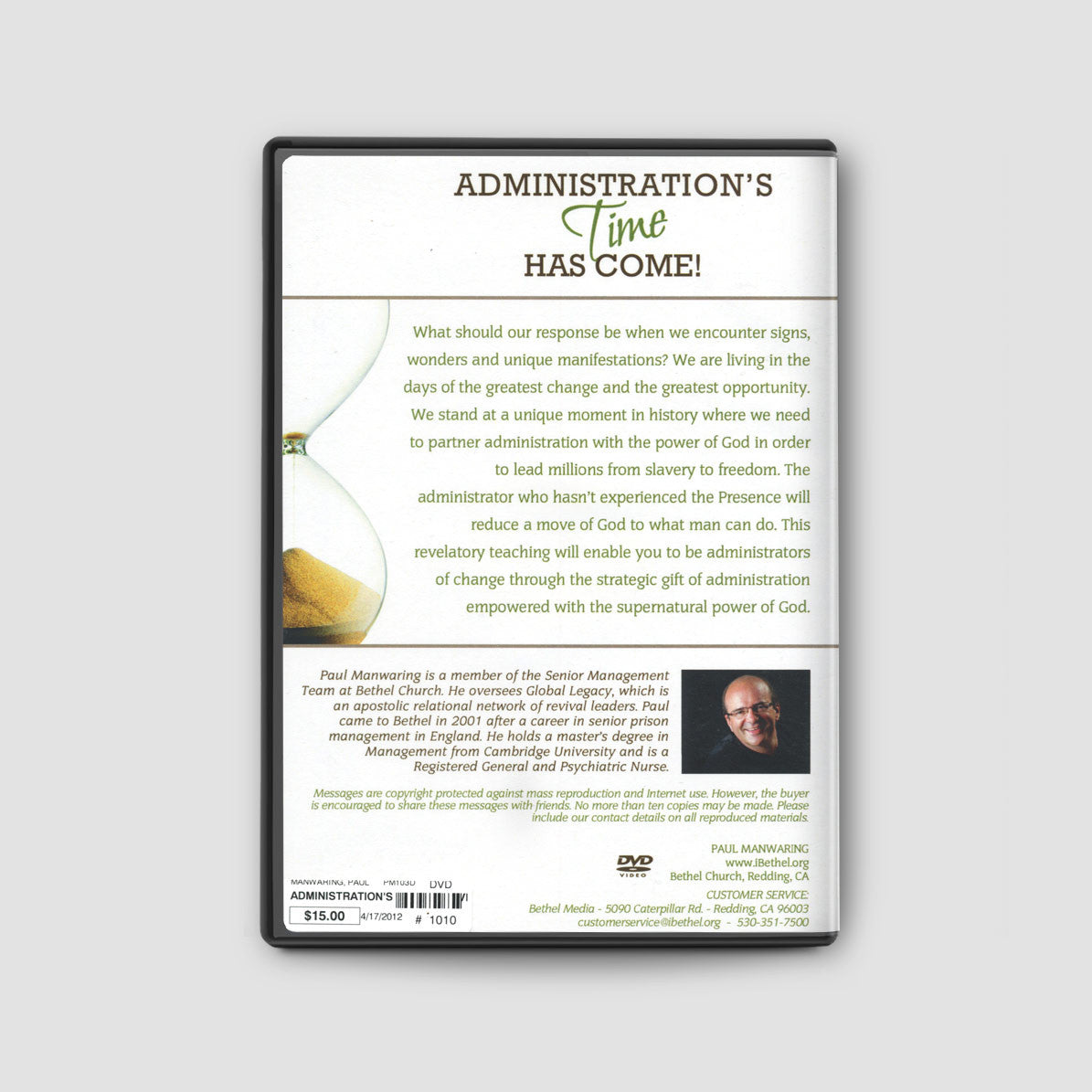 Administration's Time Has Come DVD