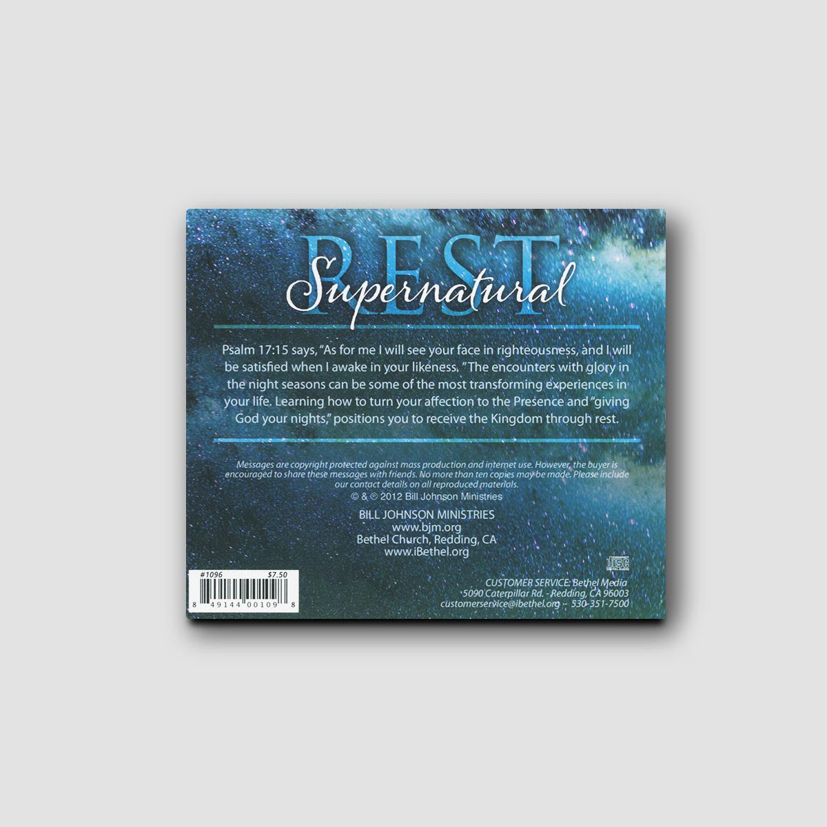 Supernatural Rest CD