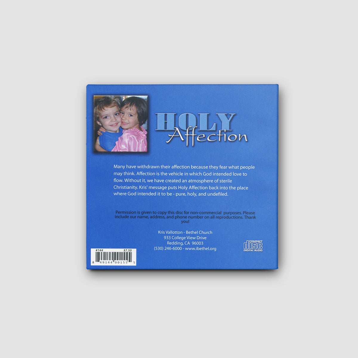 Holy Affection CD