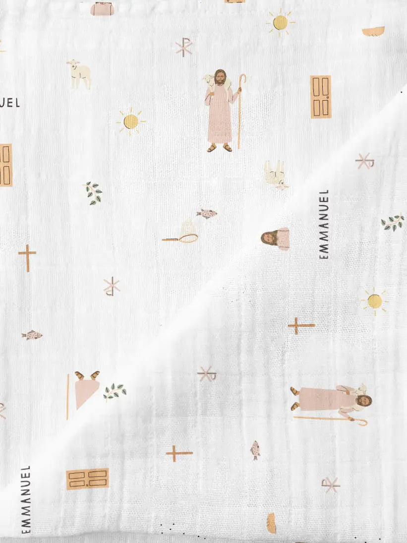 Jesus Swaddle Blanket