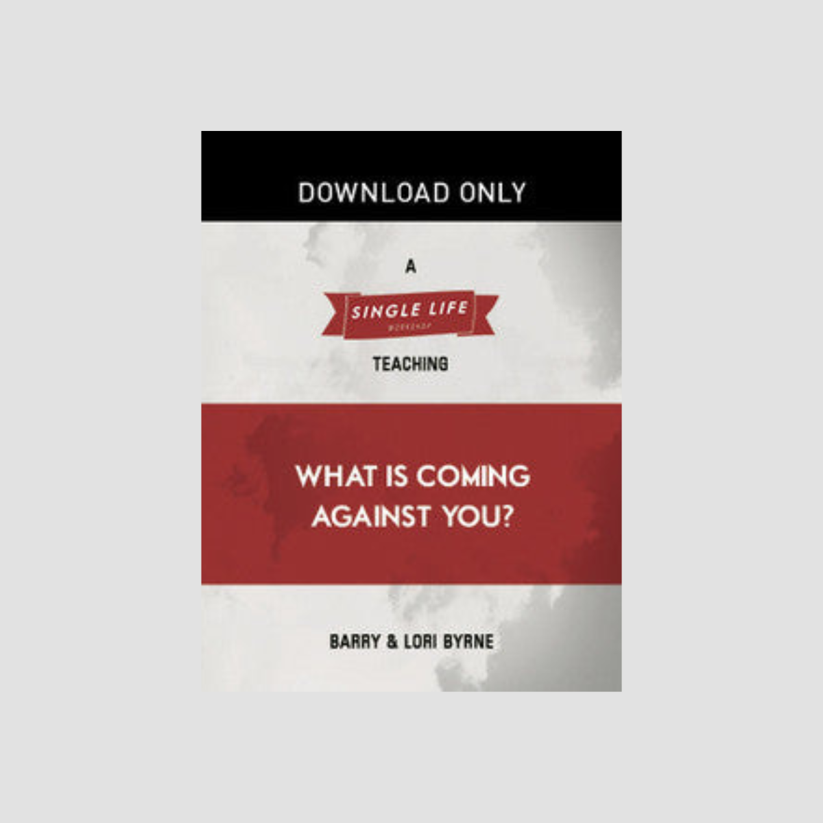 Single Life Workshop: What Is Coming Against You? MP3