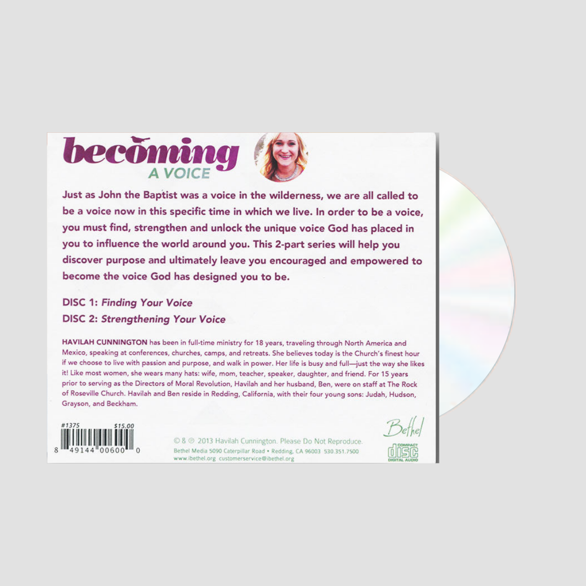 Becoming a Voice CD