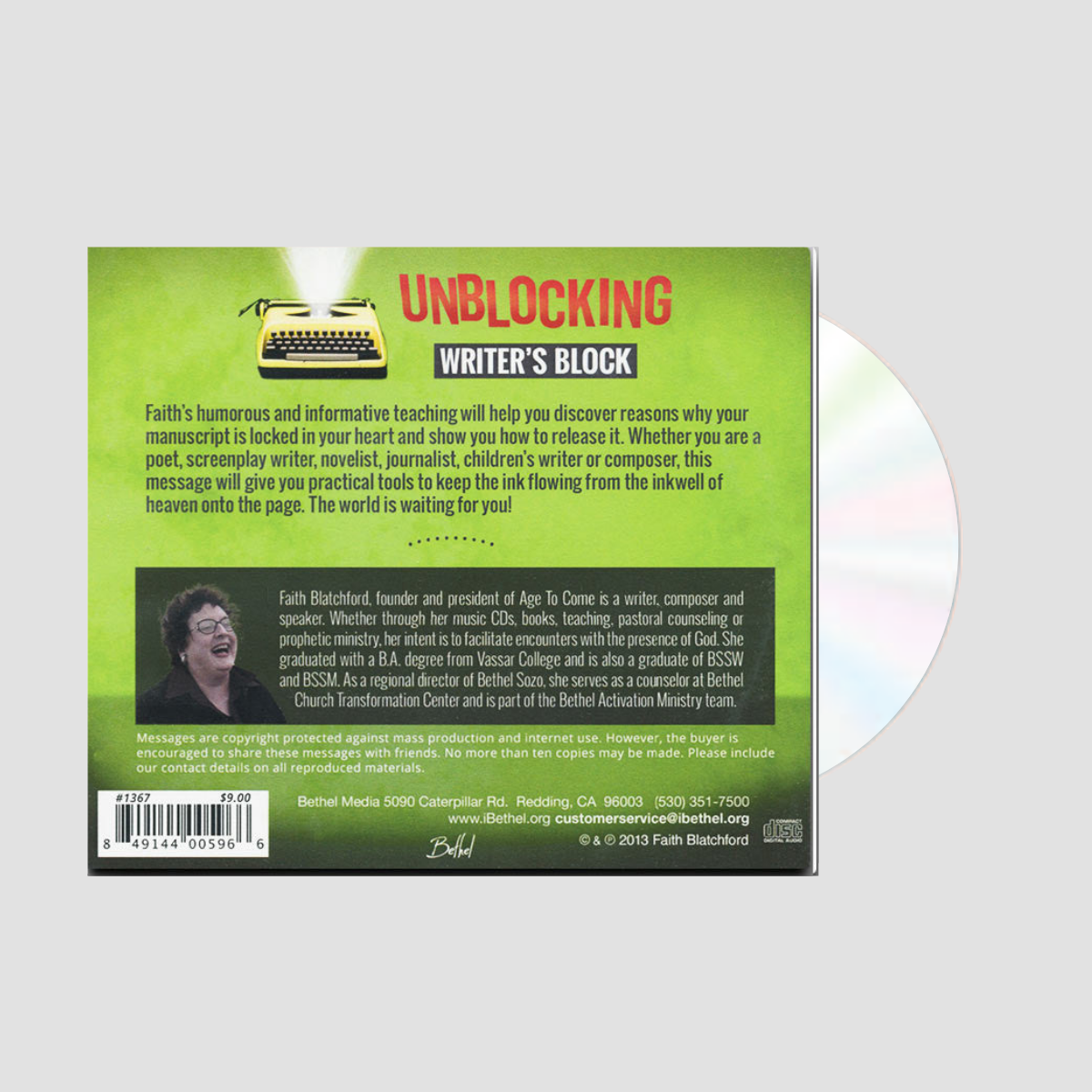 Unblocking Writers Block CD