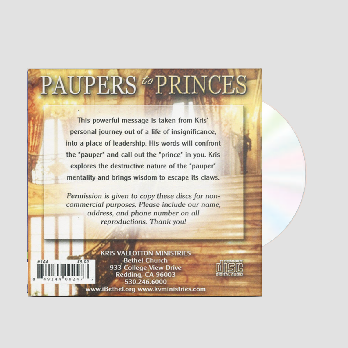 From Paupers to Princes CD