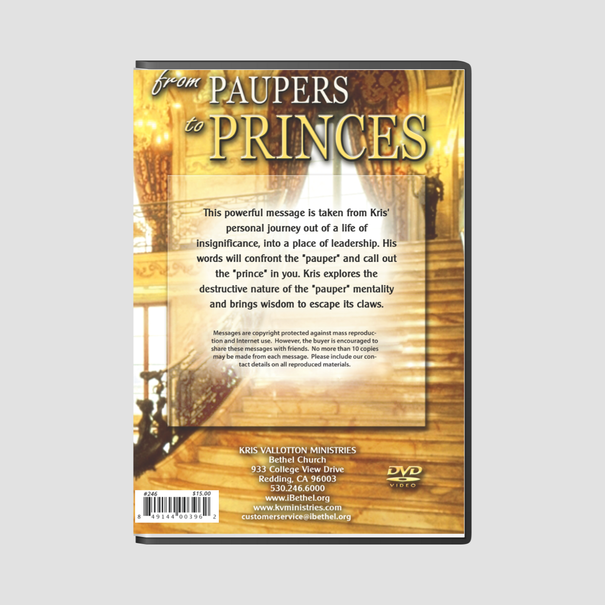 From Paupers to Princes DVD