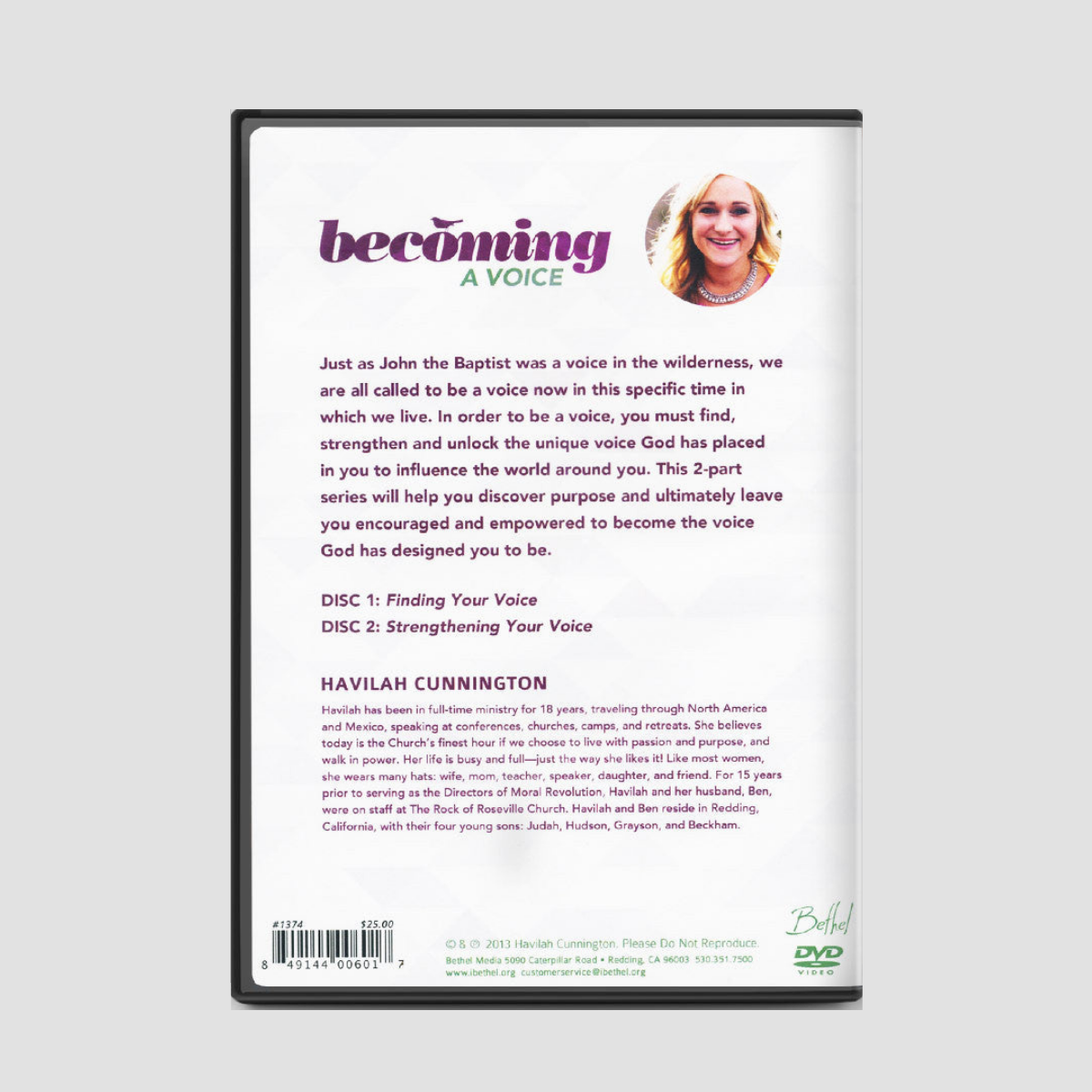 Becoming a Voice DVD