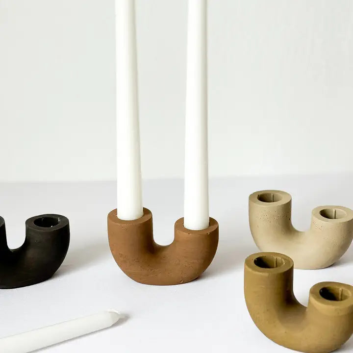 Double Taper Candle Holder