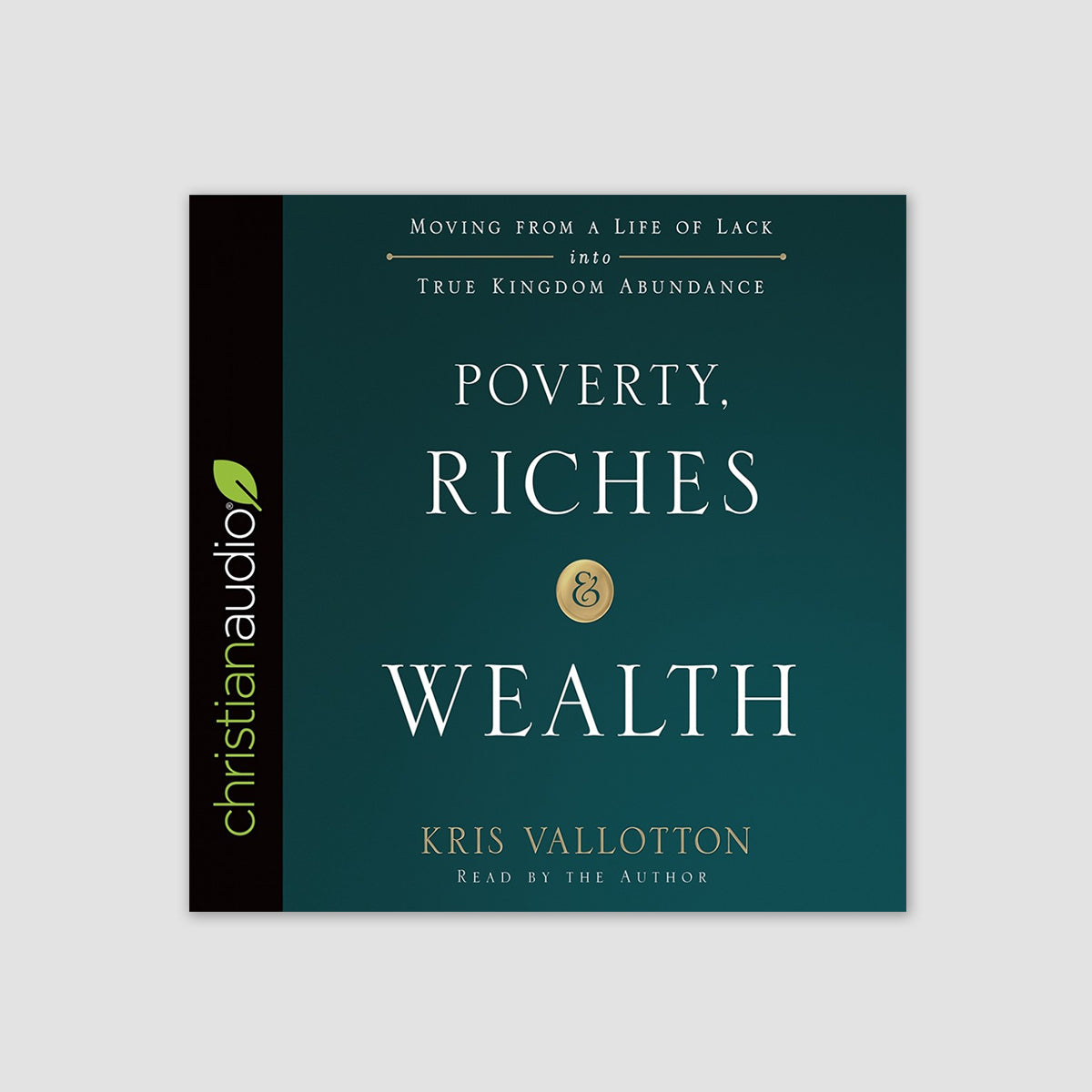 Poverty Riches and Wealth Audiobook CD Set