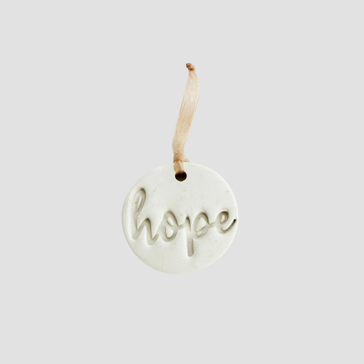 Clay Hope Ornament