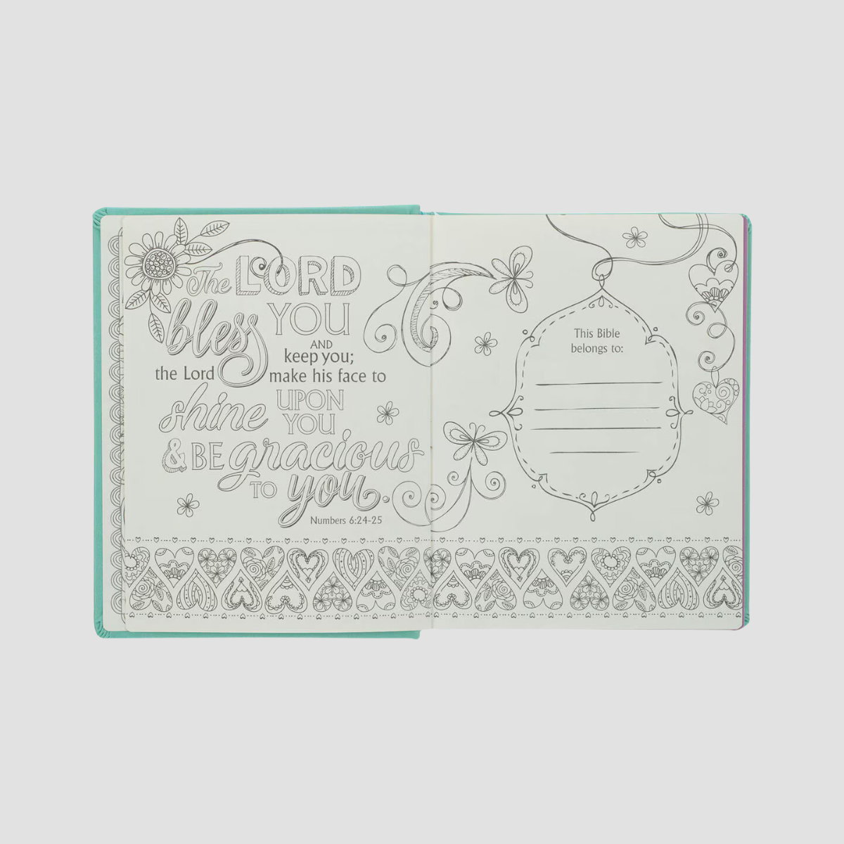 Teal Girls Bible - ESV Journaling