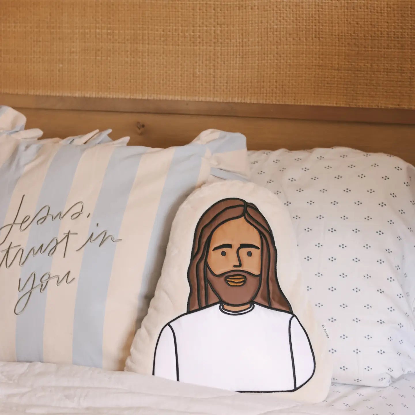 Jesus Throw Pillow