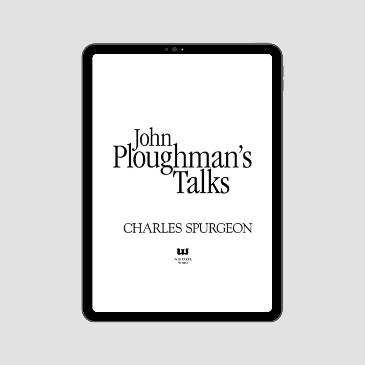 John Ploughman's Talks eBook