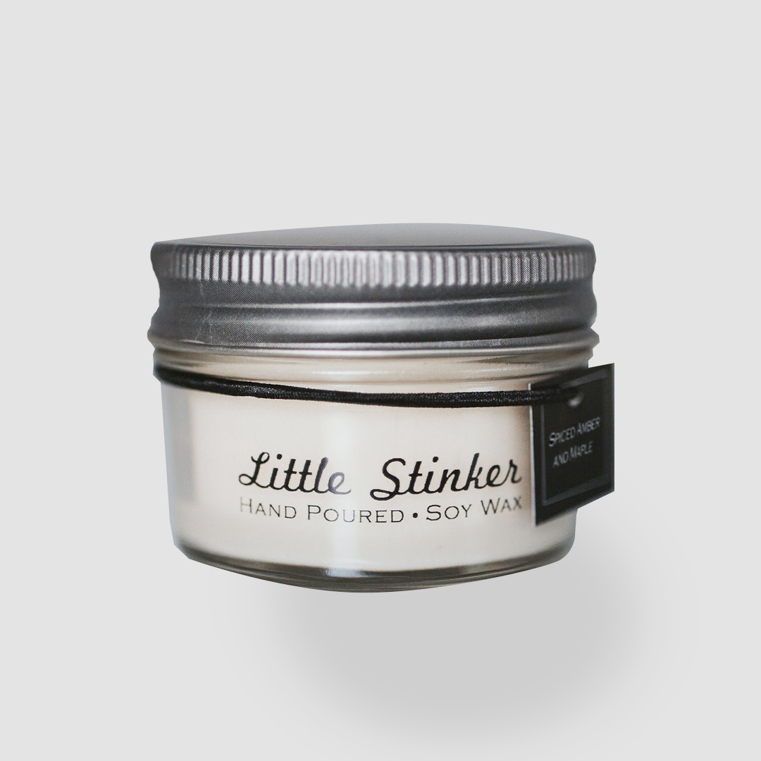 Spiced Amber & Maple - The Good Stink Candle 8 oz