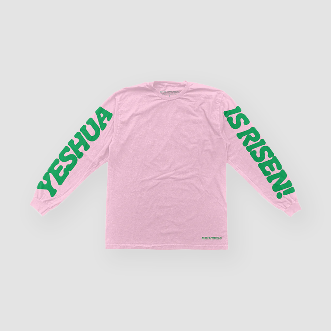 Yeshua Is Risen (Pink)