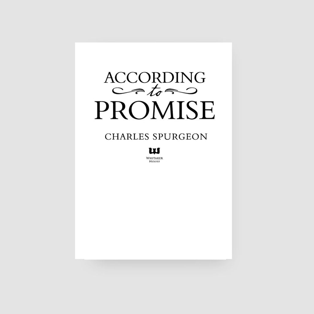 According to Promise eBook