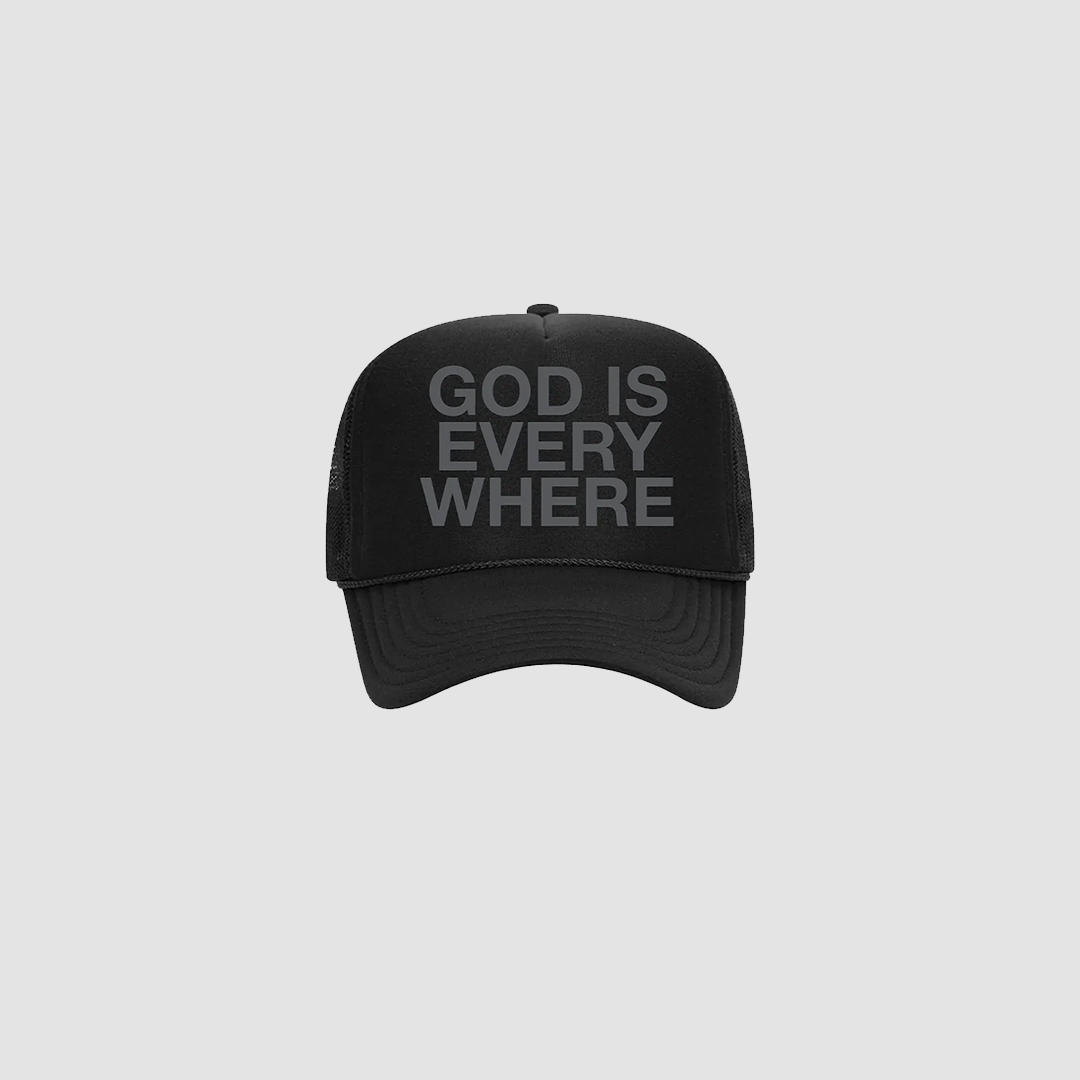 God Is Everywhere Trucker Hat