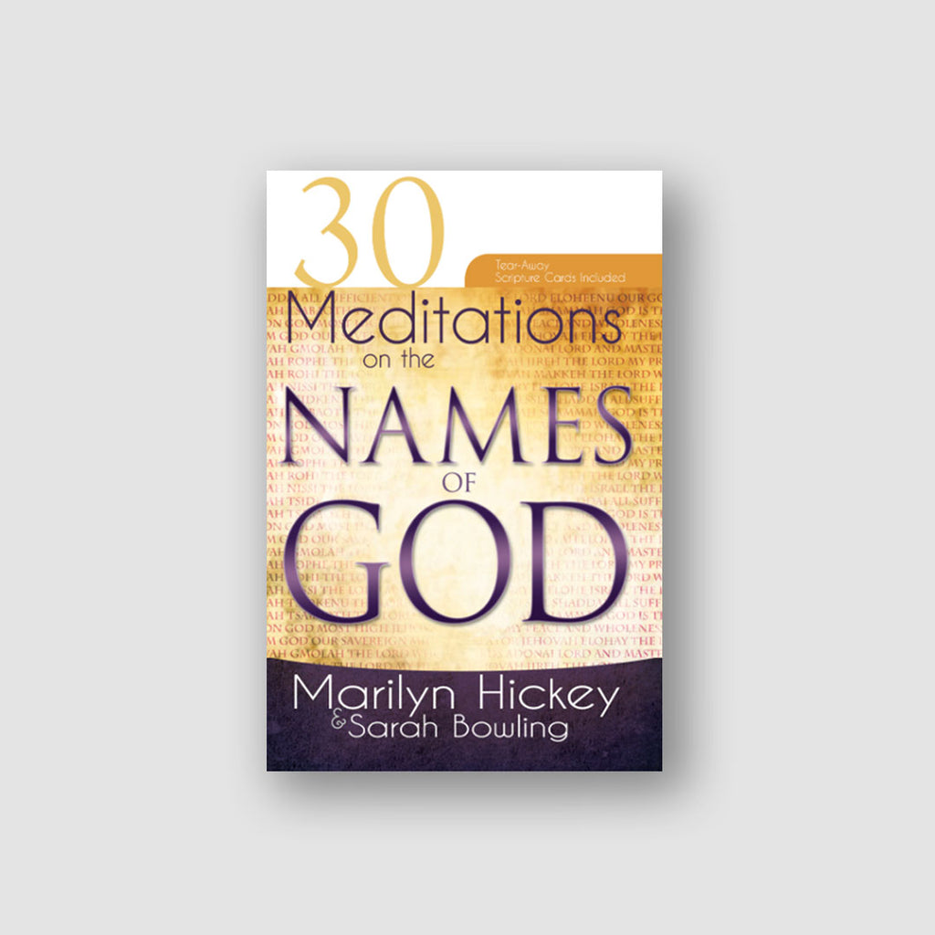 30 Meditations on the Names of God eBook