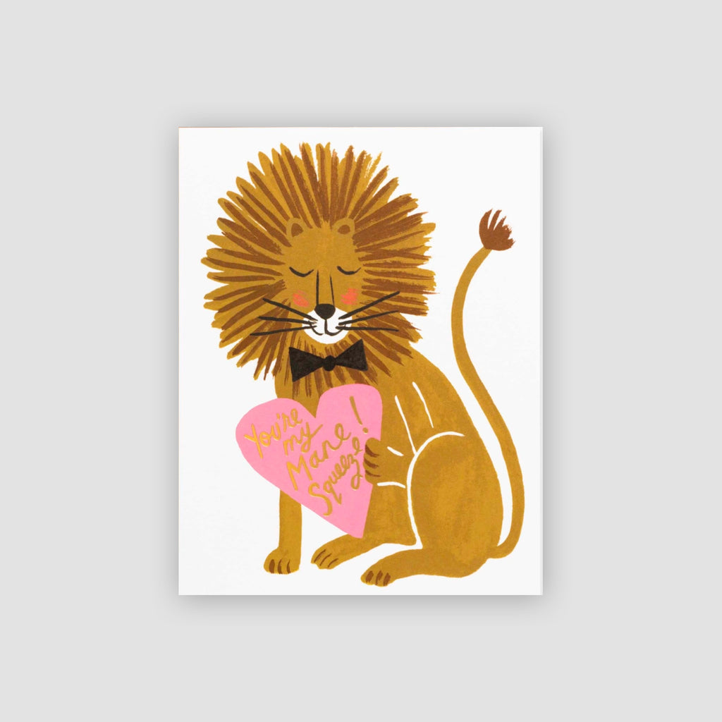 You're My Mane Squeeze Card