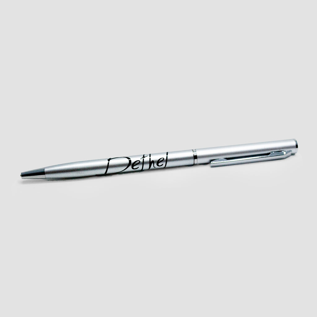 Branded Skinny Ballpoint Pen
