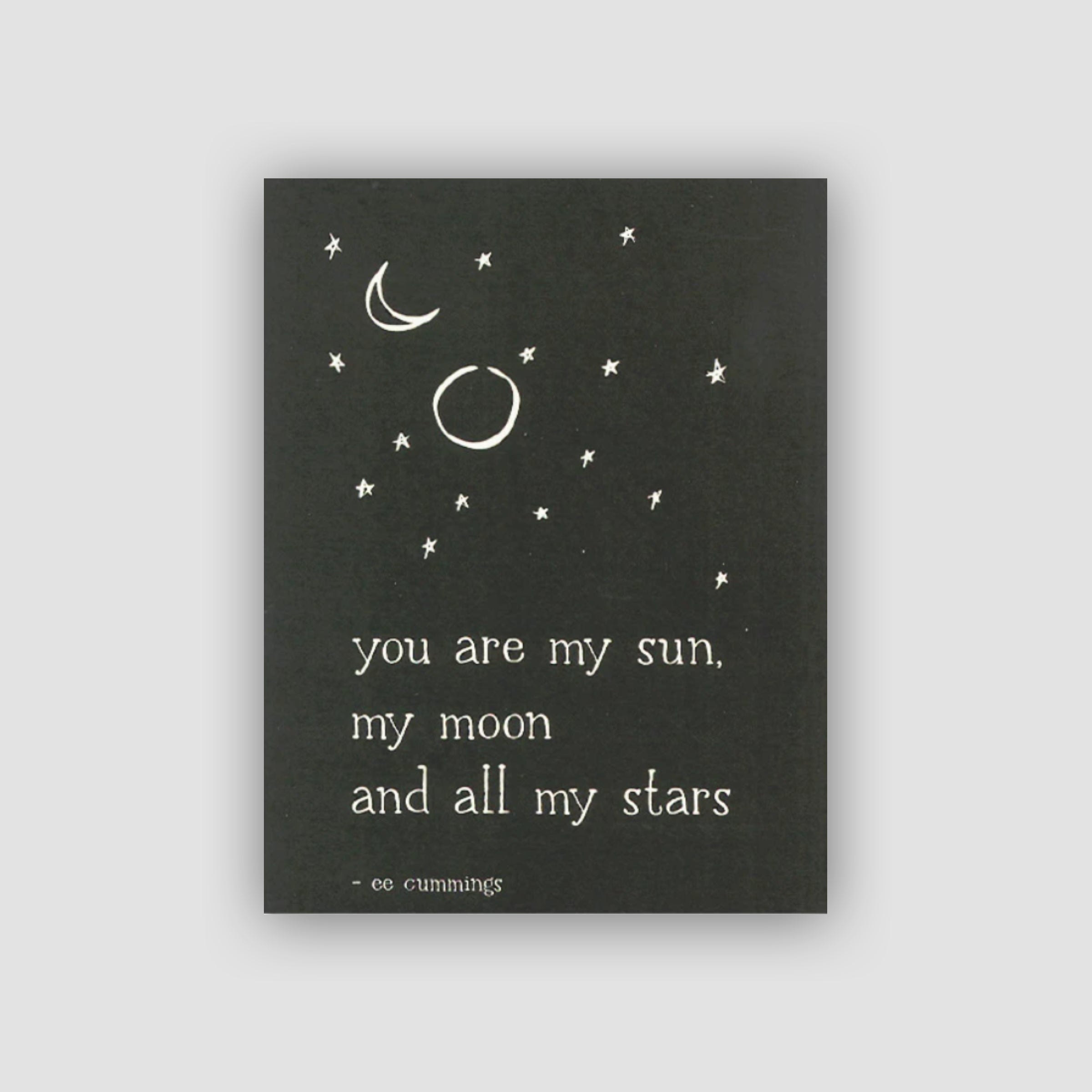 Sun Moon Stars Print