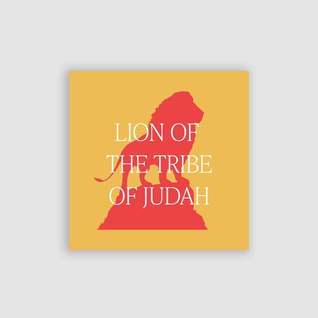 Lion of Judah Sticker